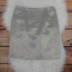 LOFT Ann Taylor skirt gold size 4